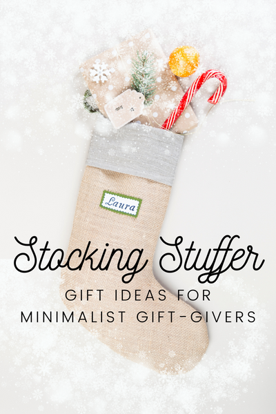 Non-Clutter Gifts 2020: Stocking Stuffers - Simply Organized
